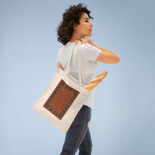 Bohemian Floral Tote Bag for Eco-Friendly Shopping