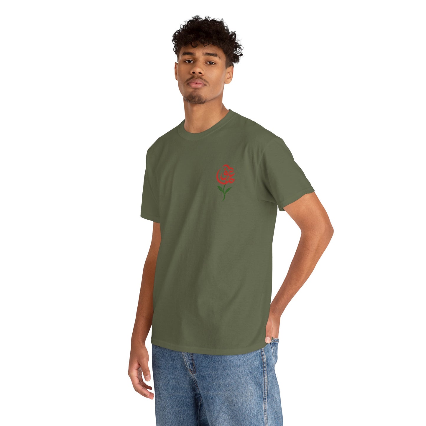 Persian Love Rose Tee – عشق in Bloom