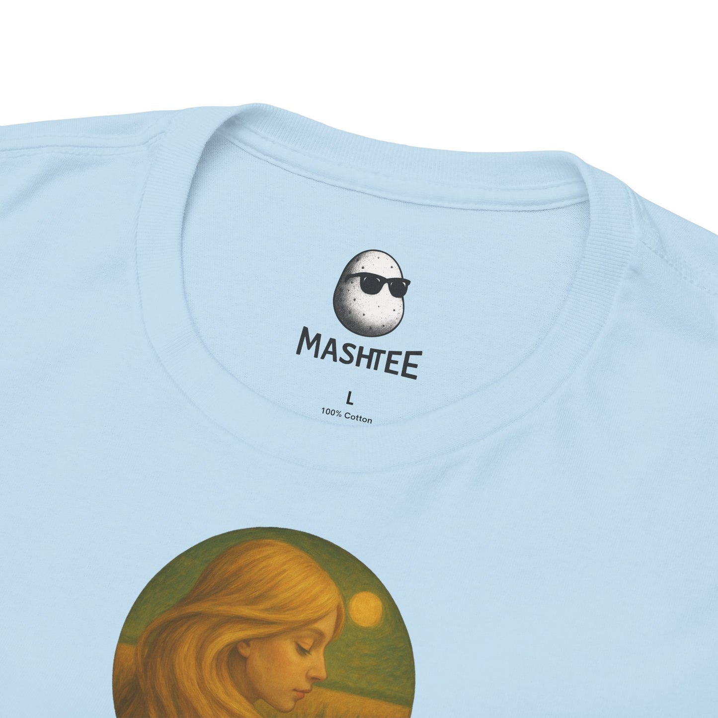 Golden Girl in the Wheat Field