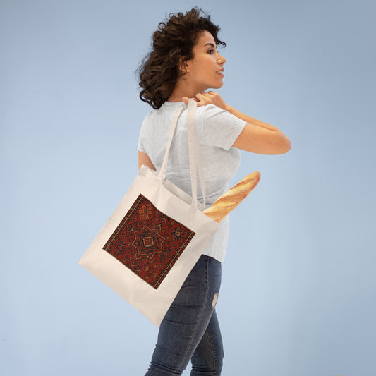 Bohemian Pattern Tote Bag - Stylish Reusable Shopping Bag