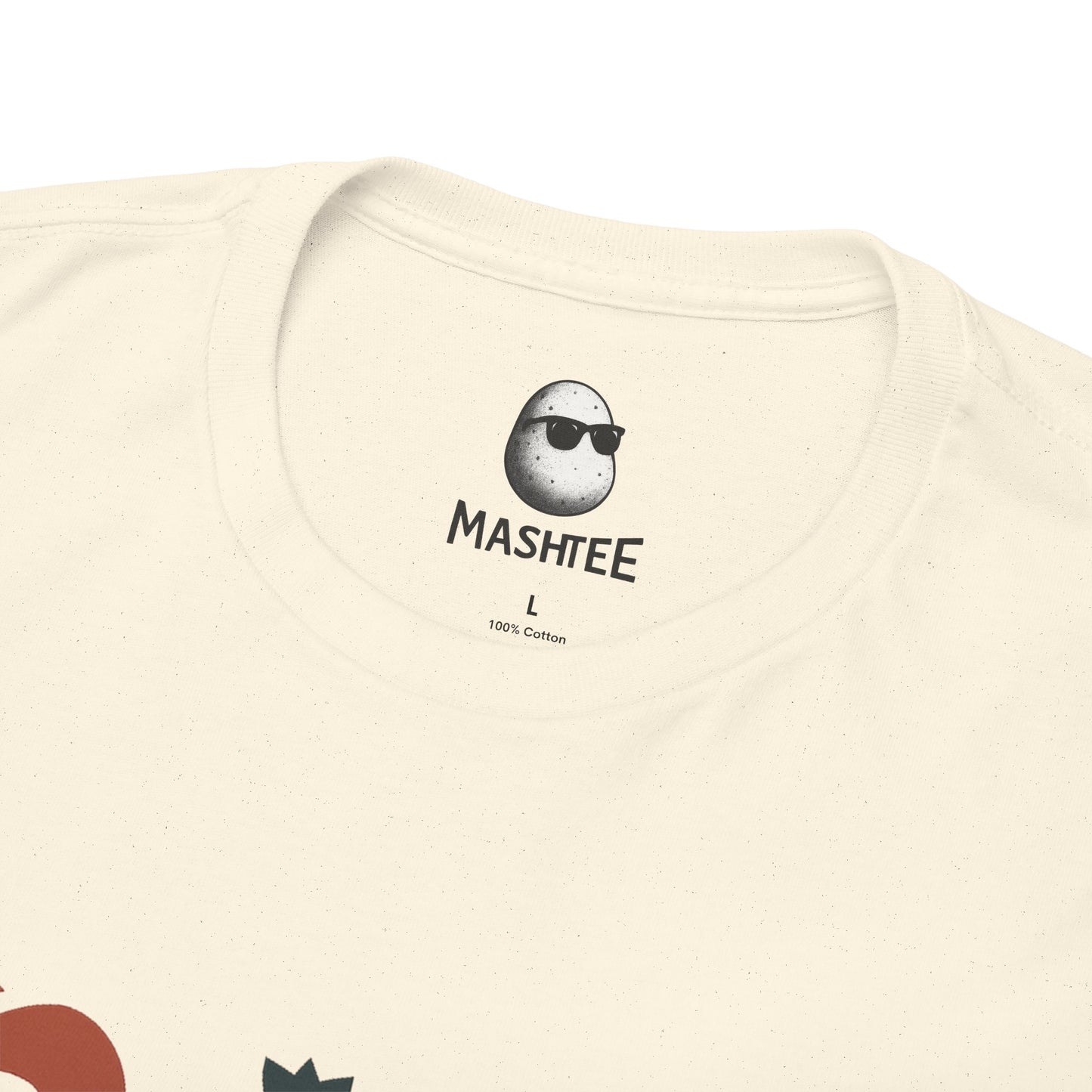 Persian Wild Beauty Tee – Cheetah, Flowers & Pomegranate