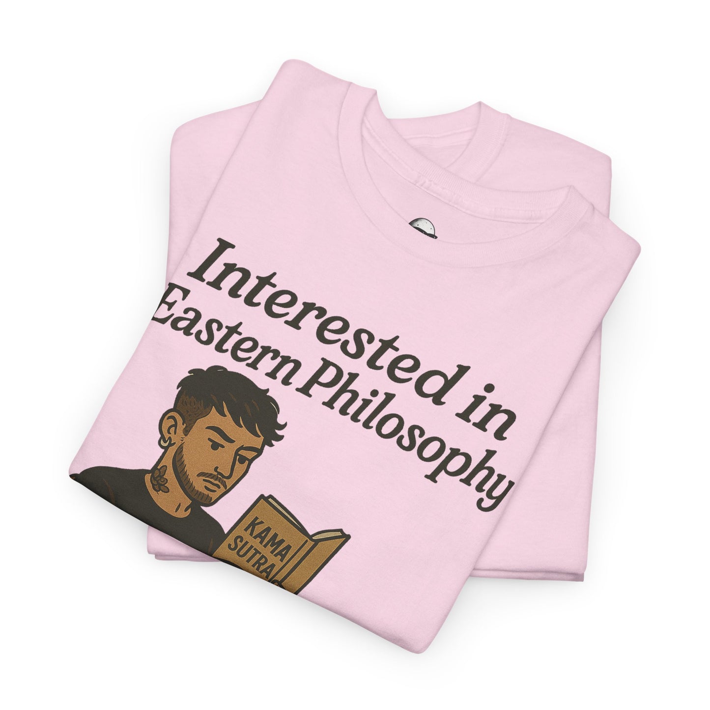Eastern Philosophy Enthusiast – Kama Sutra Reading Tattoo Guy T-Shirt
