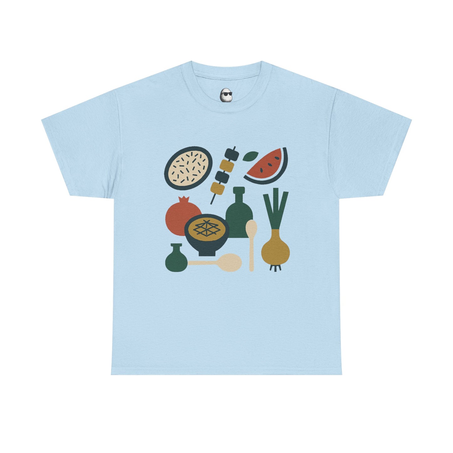 Persian Picnic – Traditional Food Icons Tee