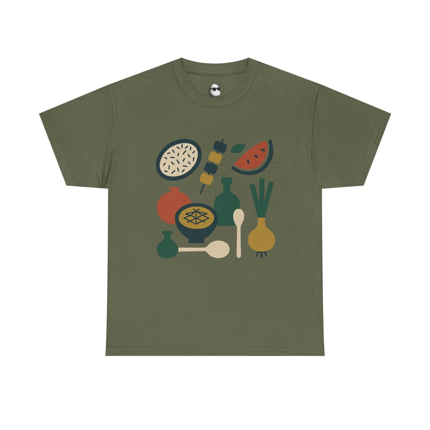 Persian Picnic – Traditional Food Icons Tee