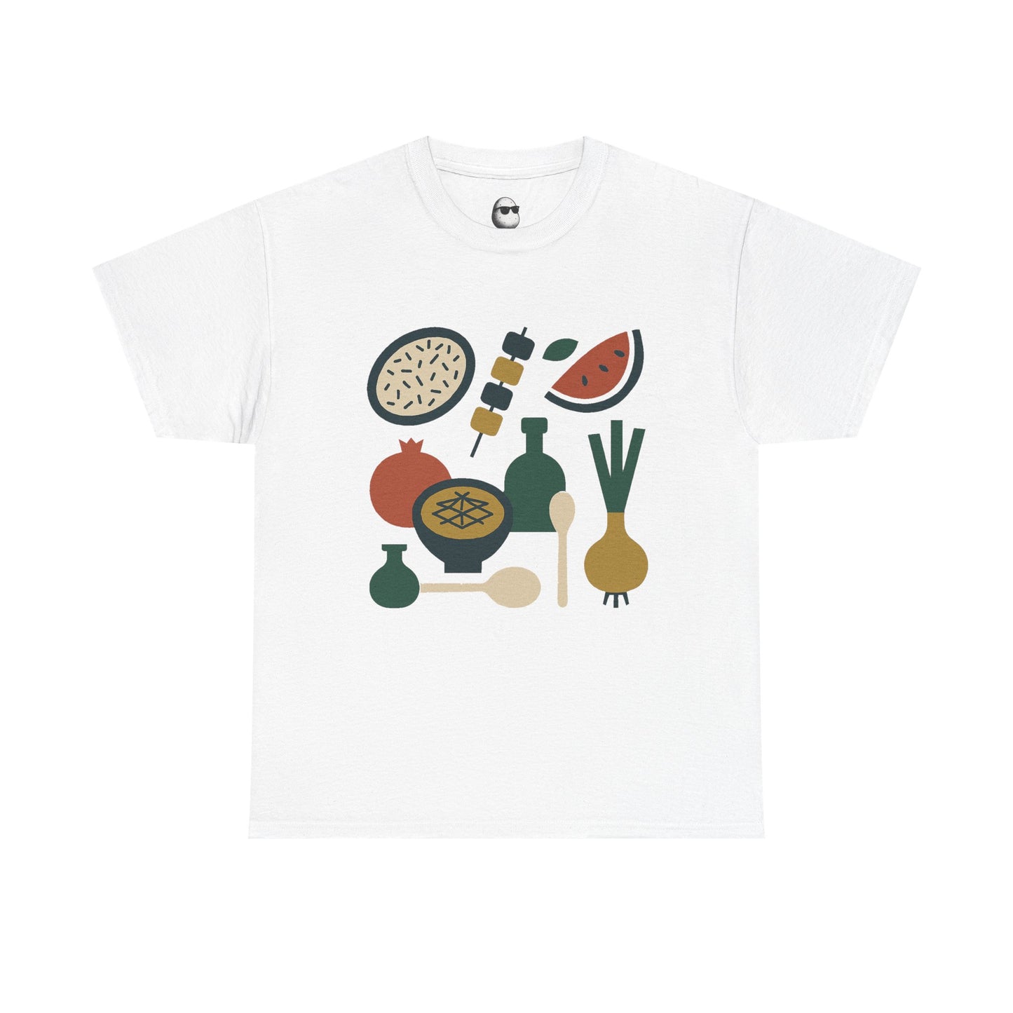 Persian Picnic – Traditional Food Icons Tee