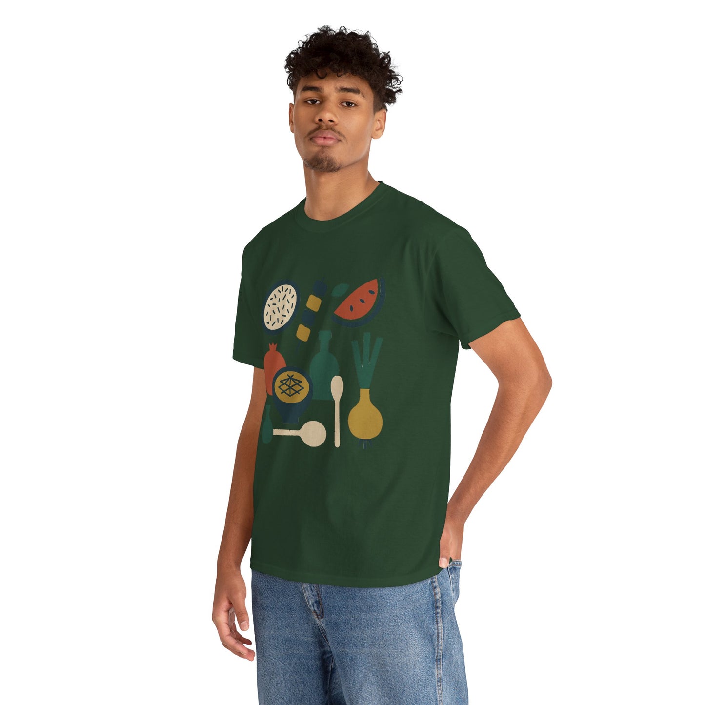 Persian Picnic – Traditional Food Icons Tee