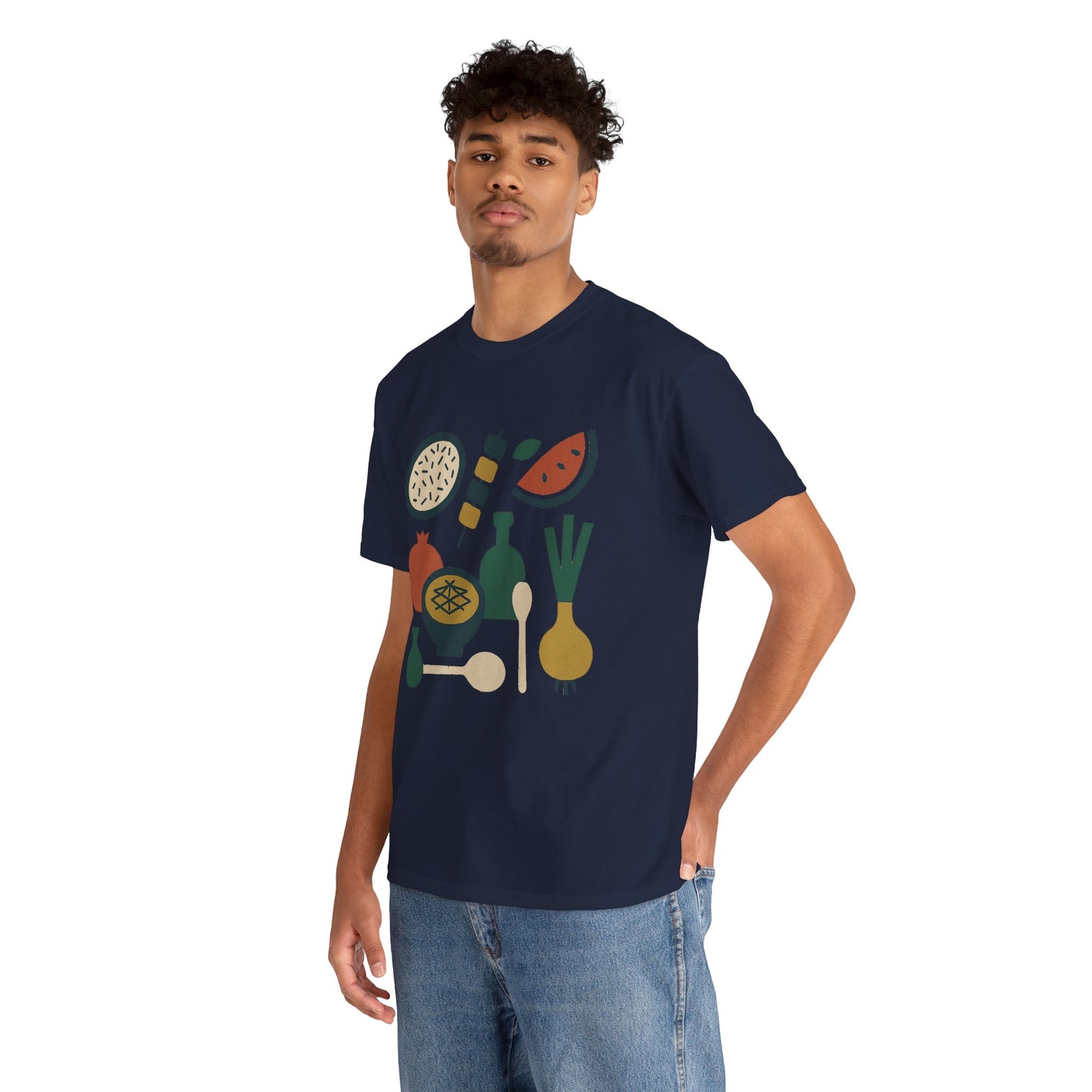Persian Picnic – Traditional Food Icons Tee