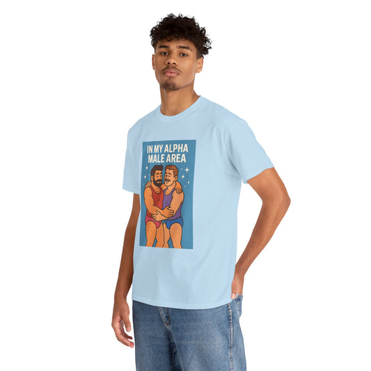 Alpha Male Area – Retro Tank Tee