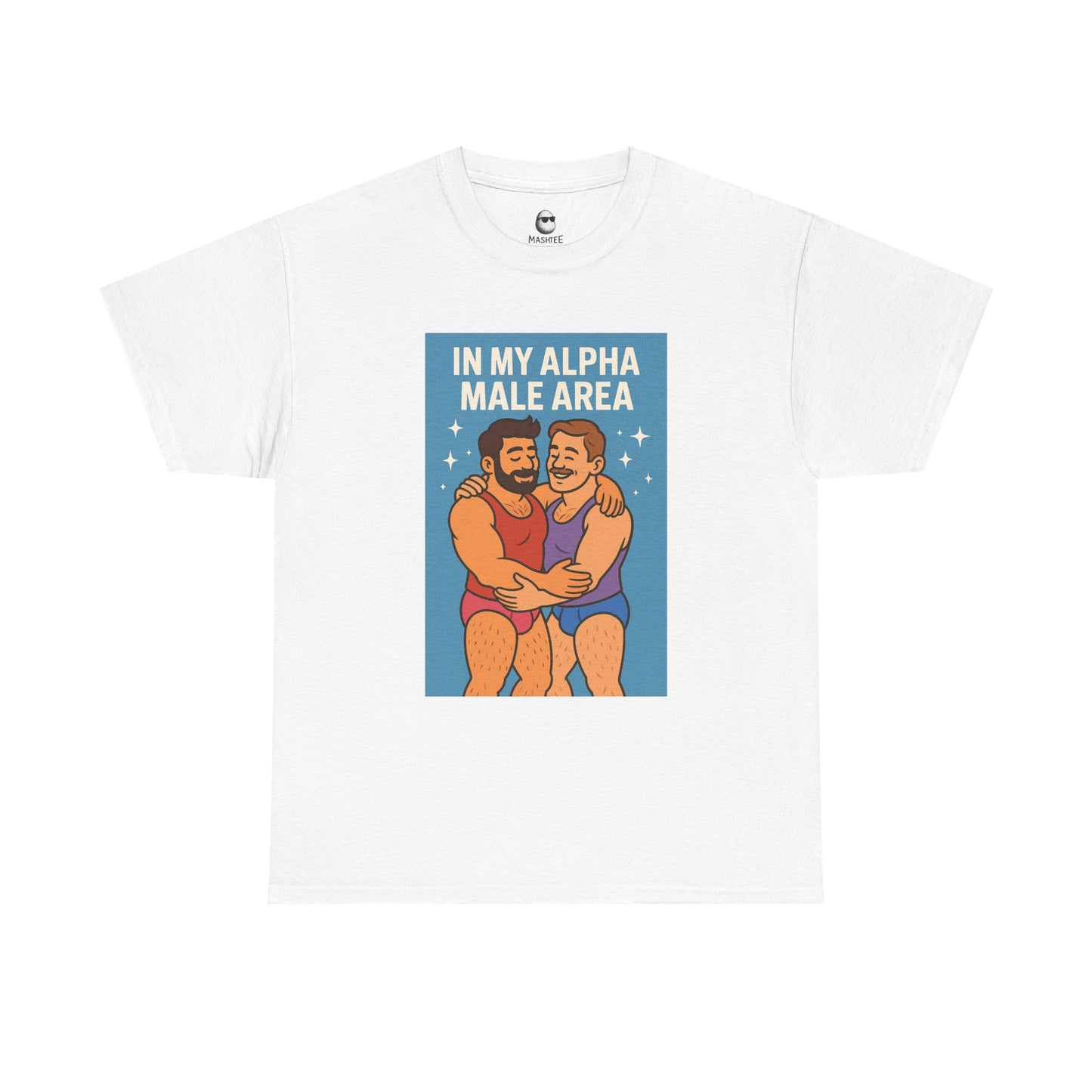 Alpha Male Area – Retro Tank Tee