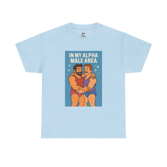 Alpha Male Area – Retro Tank Tee