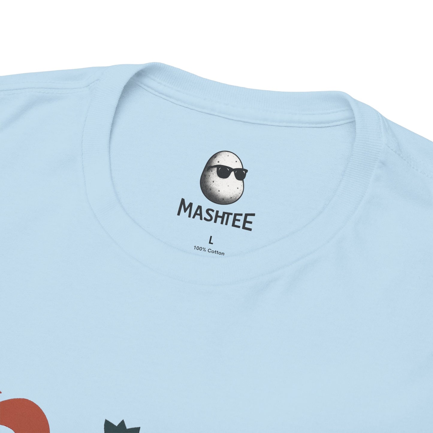 Persian Wild Beauty Tee – Cheetah, Flowers & Pomegranate