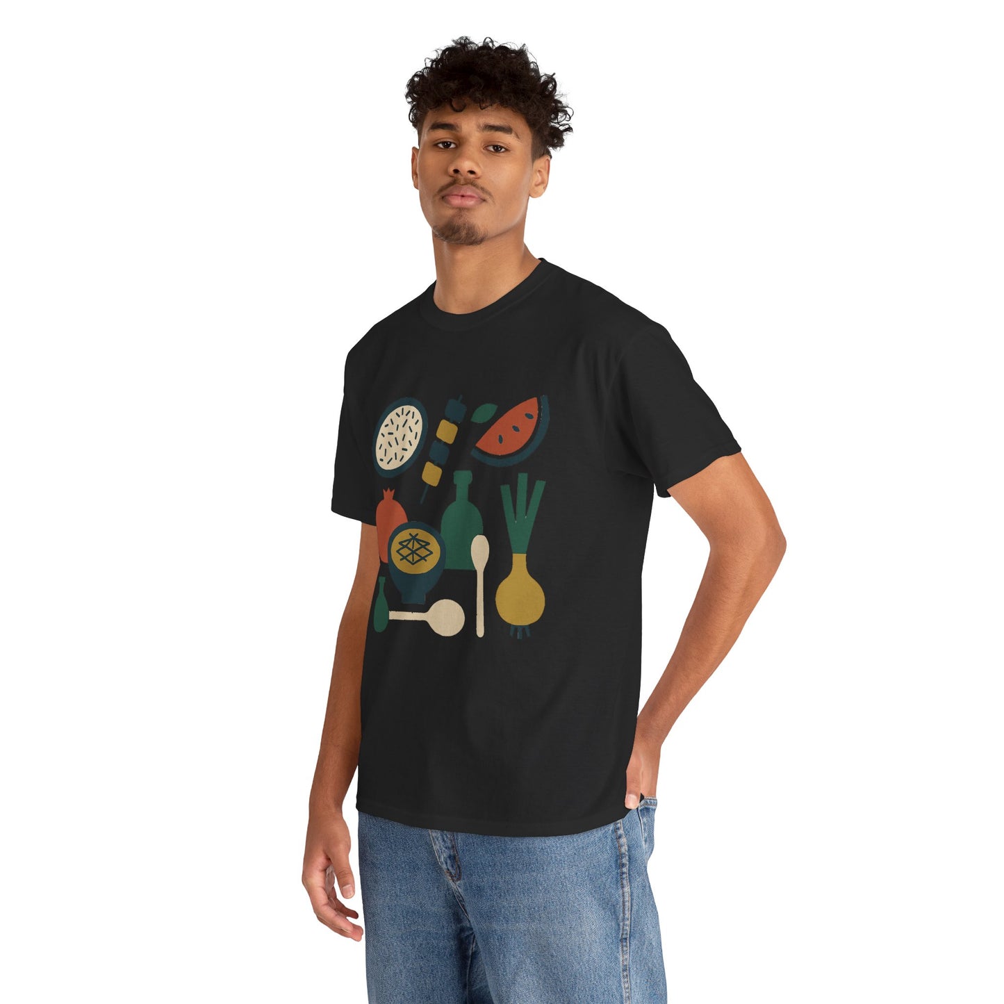 Persian Picnic – Traditional Food Icons Tee