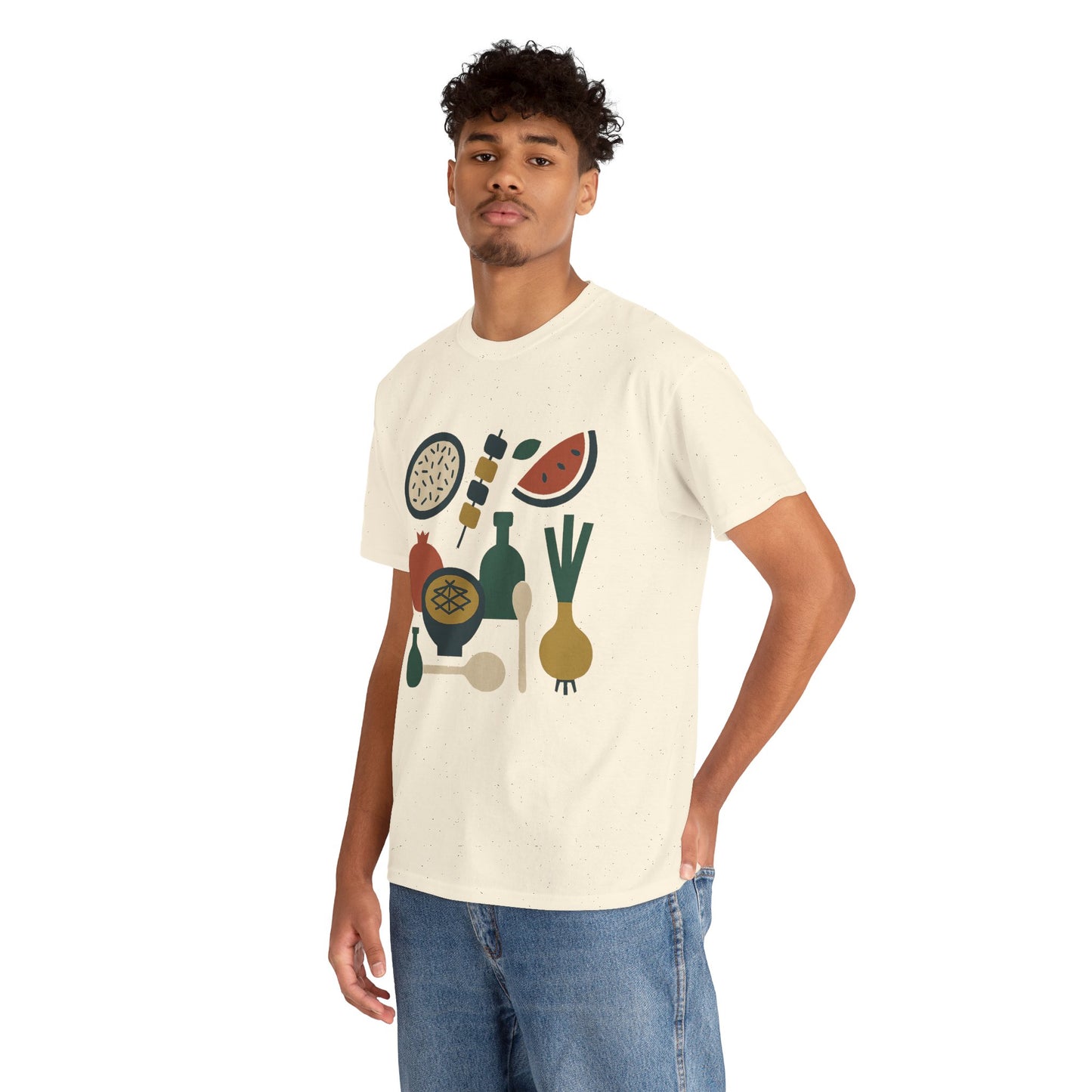 Persian Picnic – Traditional Food Icons Tee