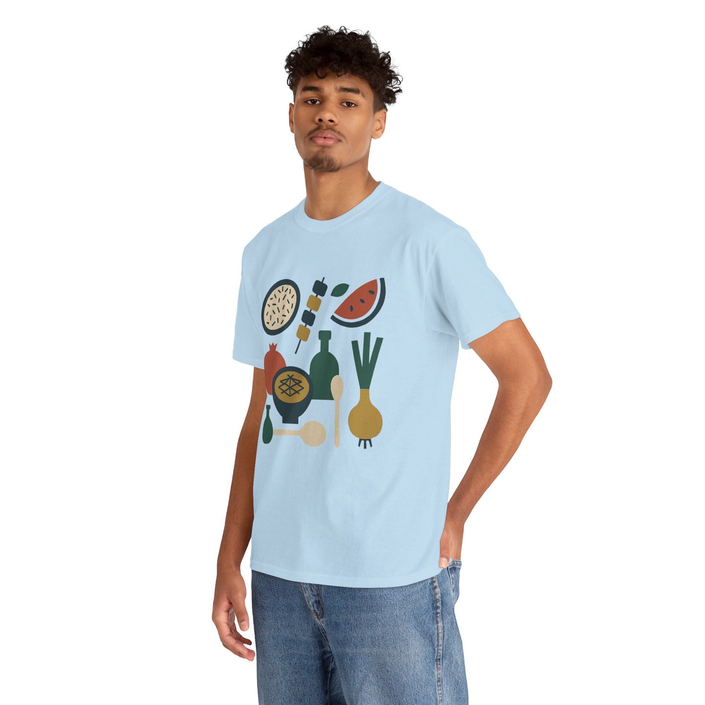 Persian Picnic – Traditional Food Icons Tee