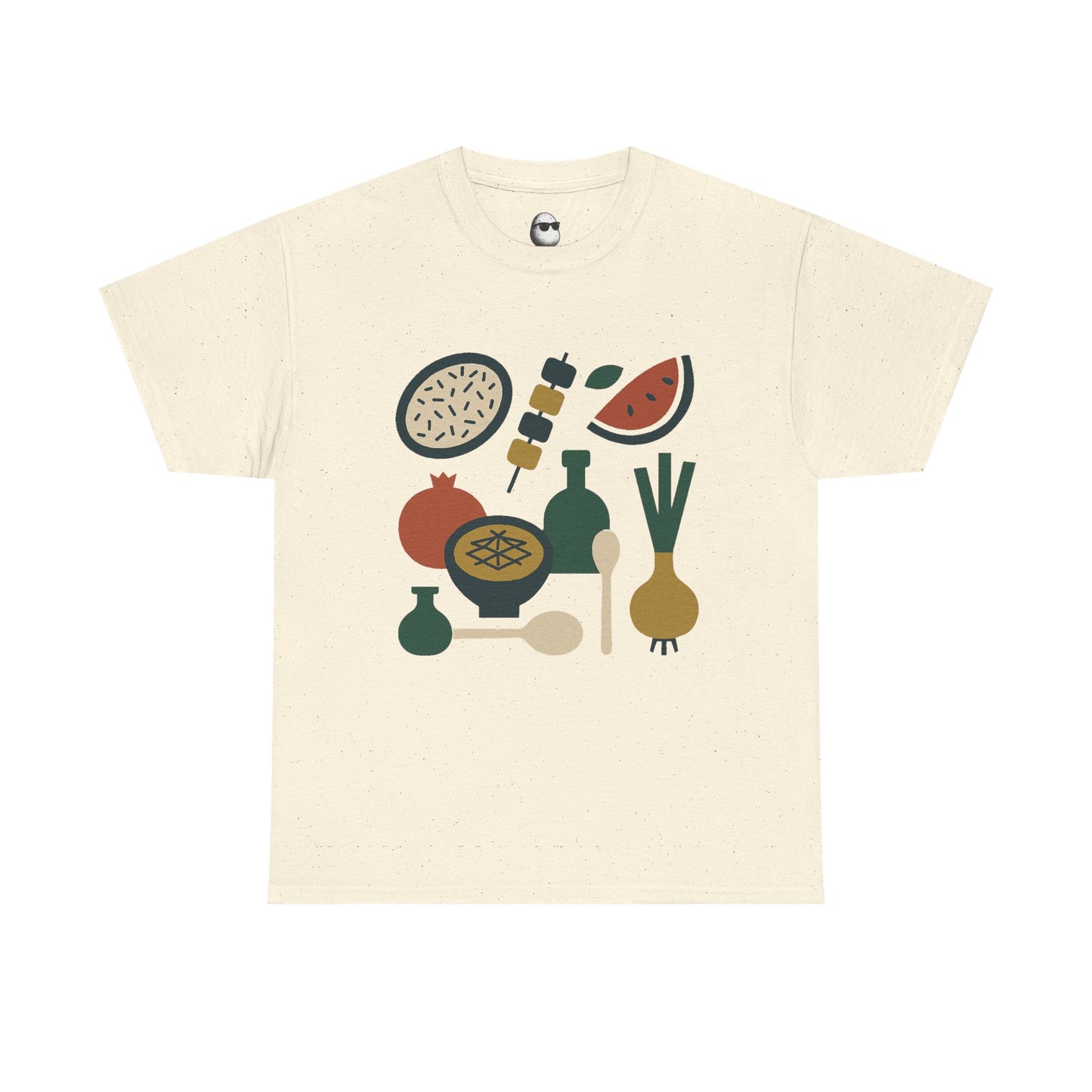 Persian Picnic – Traditional Food Icons Tee