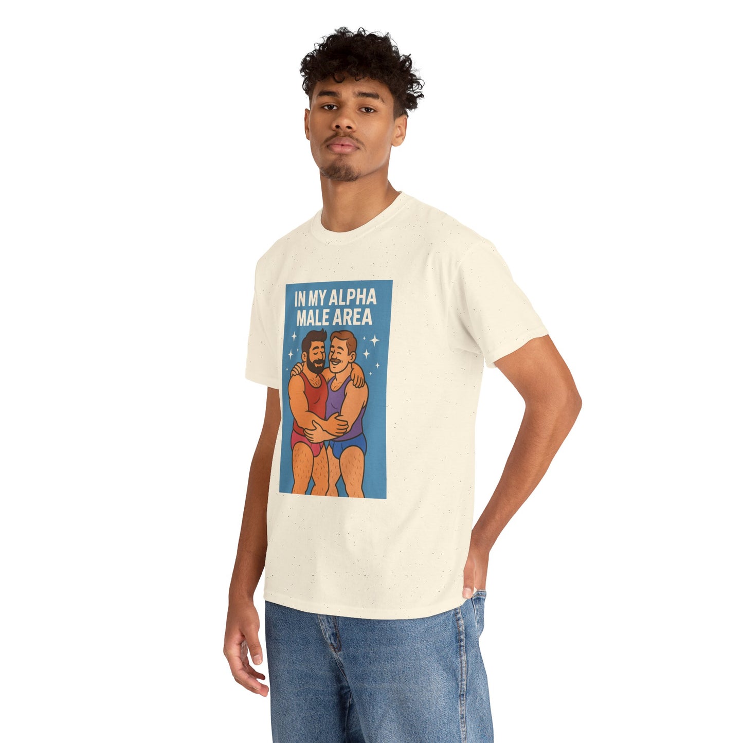 Alpha Male Area – Retro Tank Tee