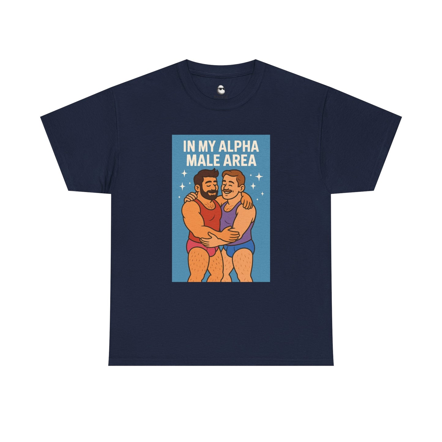 Alpha Male Area – Retro Tank Tee