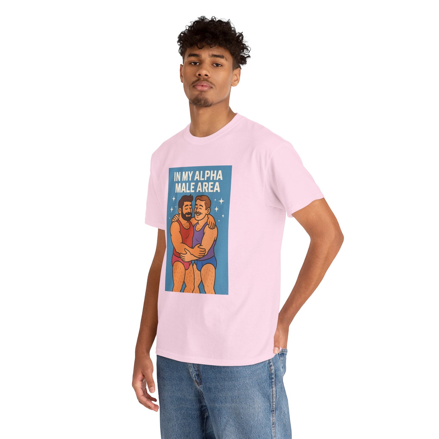 Alpha Male Area – Retro Tank Tee