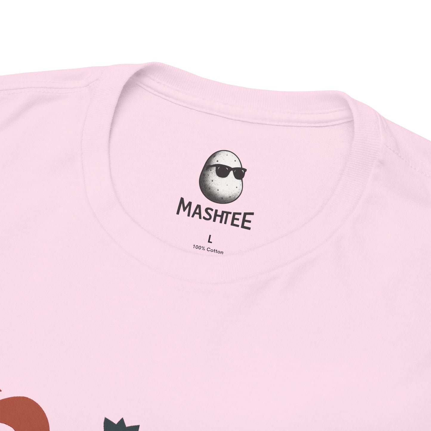 Persian Wild Beauty Tee – Cheetah, Flowers & Pomegranate